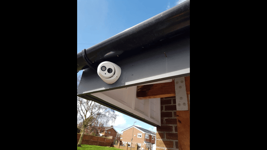 CCTV security camera installer